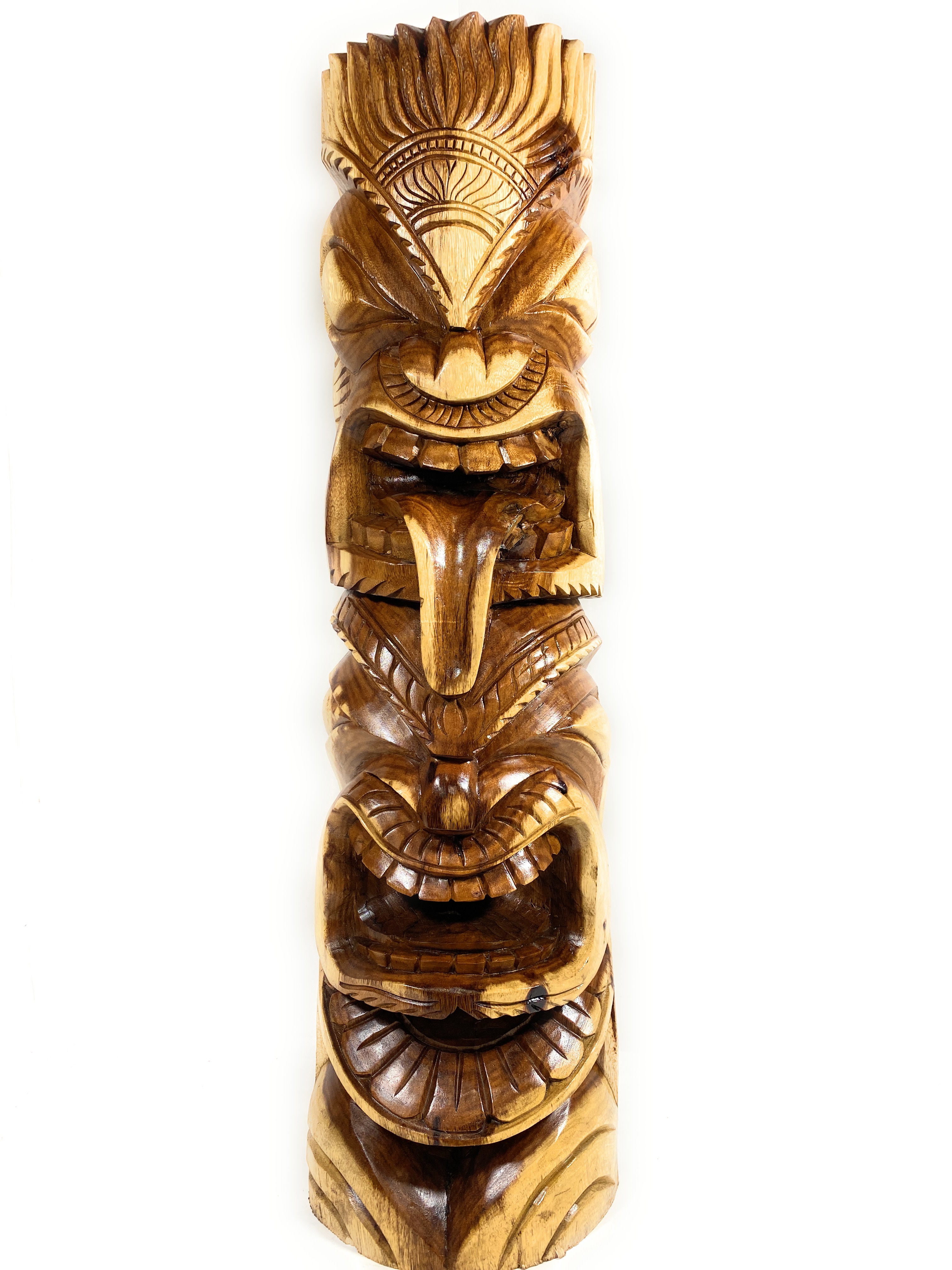 Premium  Protection & Love Tiki Totem 40 inch - Hawaii Museum | #yuy3812100 Premium  Protection & Love Tiki Totem 40 inch - Hawaii Museum | #yuy3812100